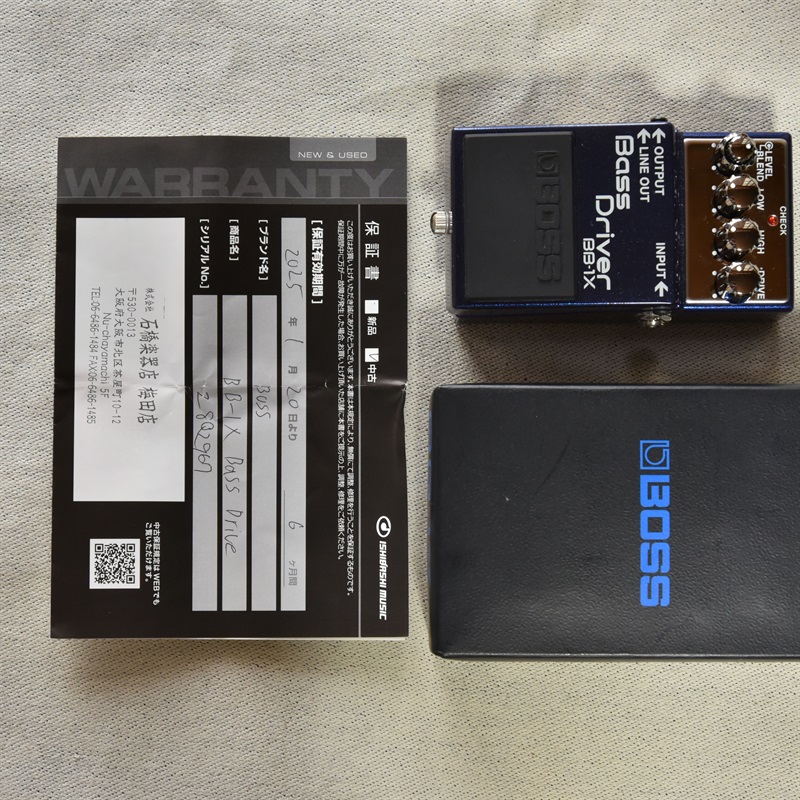 BOSS BASS DRIVER BB-1Xの画像